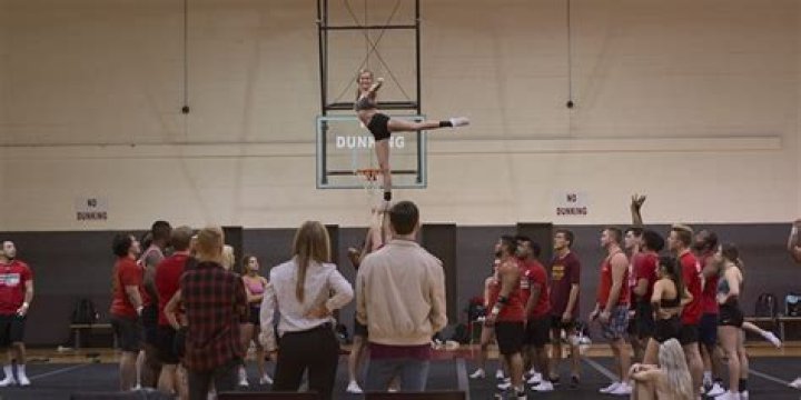 Cheer Season 2. Maddy Brum in Cheer. Cr. Netflix &copy; 2022