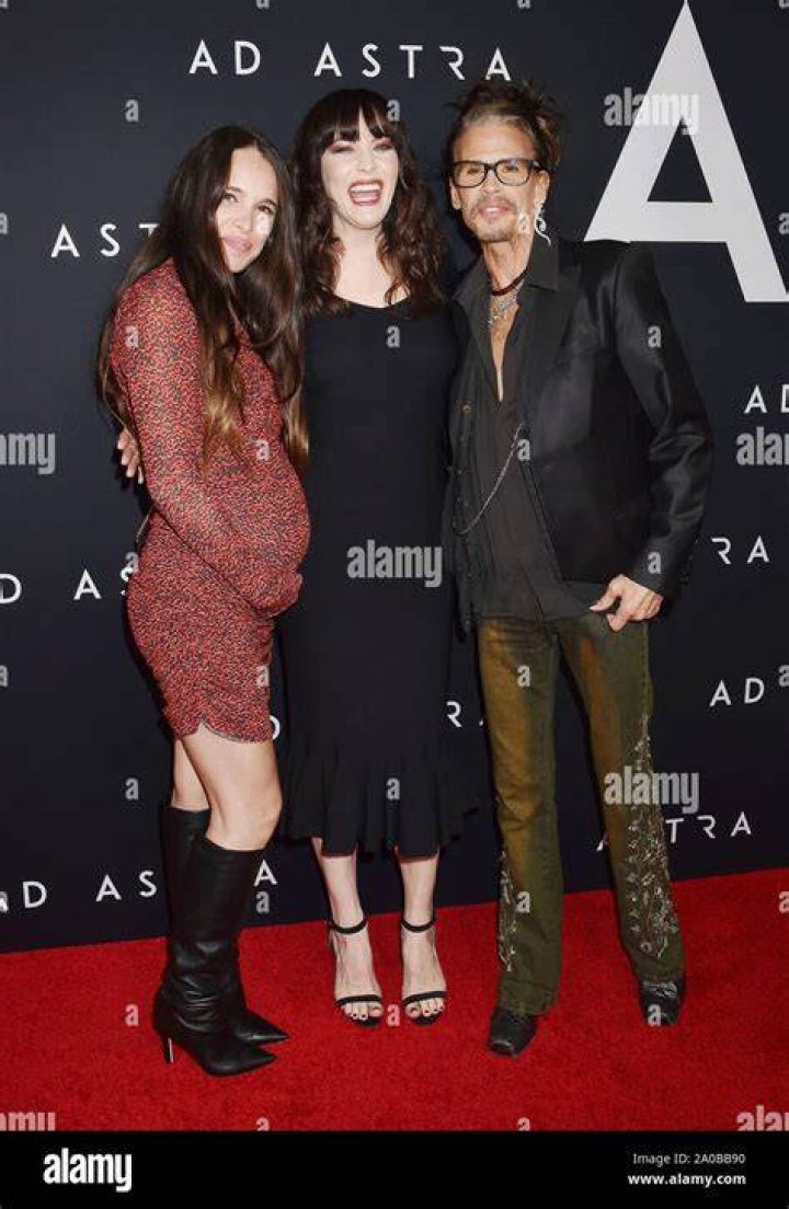 Chelsea Tyler, Liv Tyler, Steven Tyler Twentieth Century Fox 'Ad Astra' special film screening at the Cinerama Dome, Los Angeles, USA - 18 Sep 2019