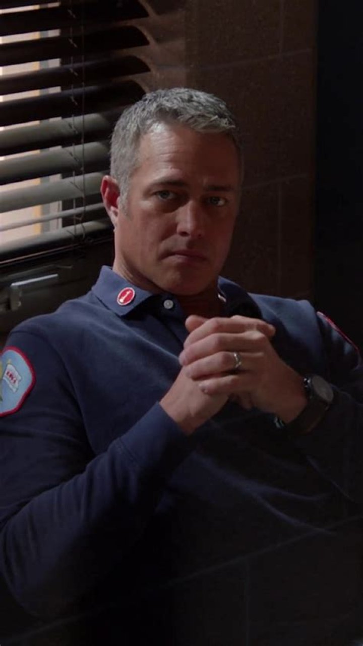 CHICAGO FIRE -- "Don't Hang Up" Episode 913 -- Pictured: (l-r) Taylor Kinney as Kelly Severide, Miranda Rae Mayo as Stella Kidd -- (Photo by: Adrian S. Burrows Sr./NBC)