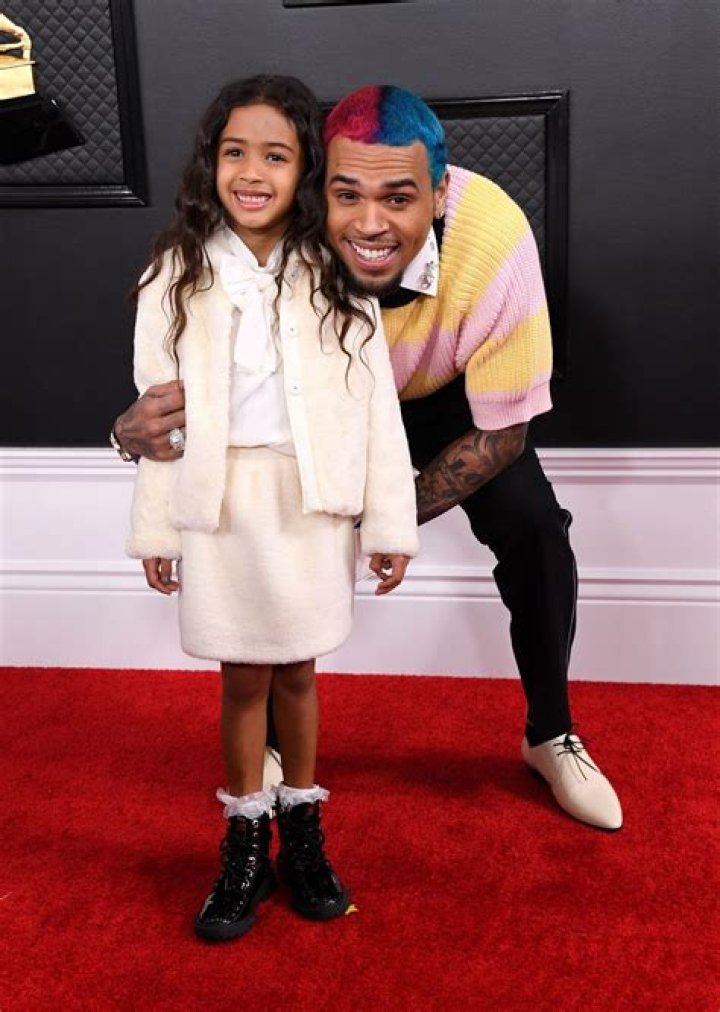 Chris Brown and daughter Royalty Brown