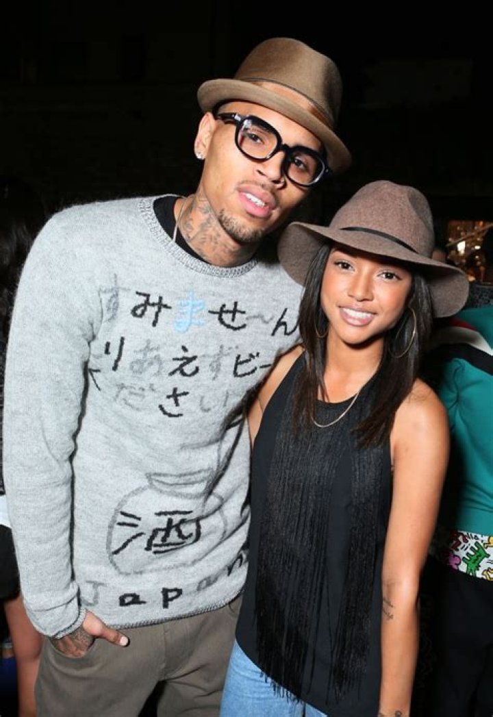 Chris Brown and Karrueche Tran at Jhene Aiko's Private EP Release Party hosted by Hennessy V.S, on in Los Angeles Hennessy V.S Presents Jhene Aiko's Private EP Release Event, Los Angeles, USA - 14 Nov 2013