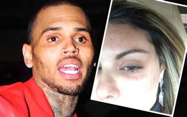 Chris Brown Punched Woman
