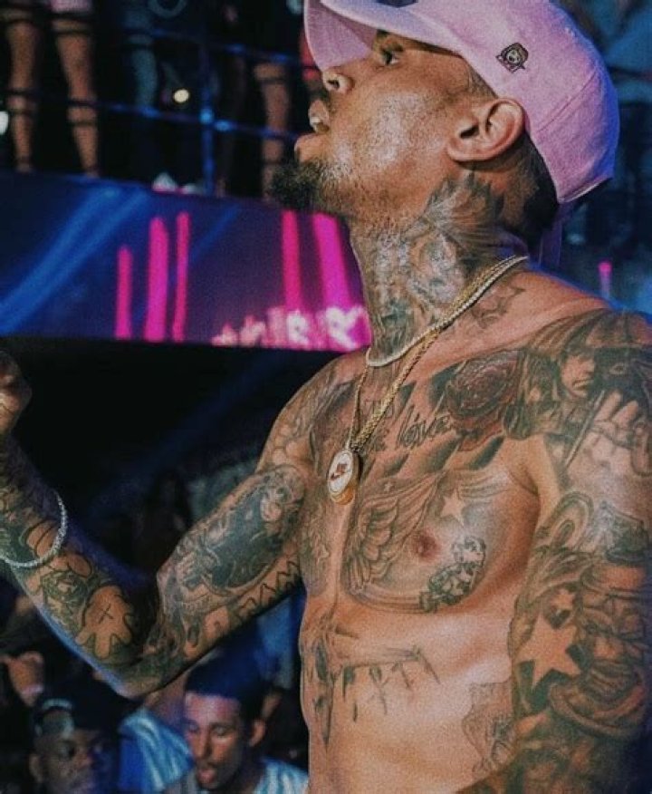 chris brown tattoos