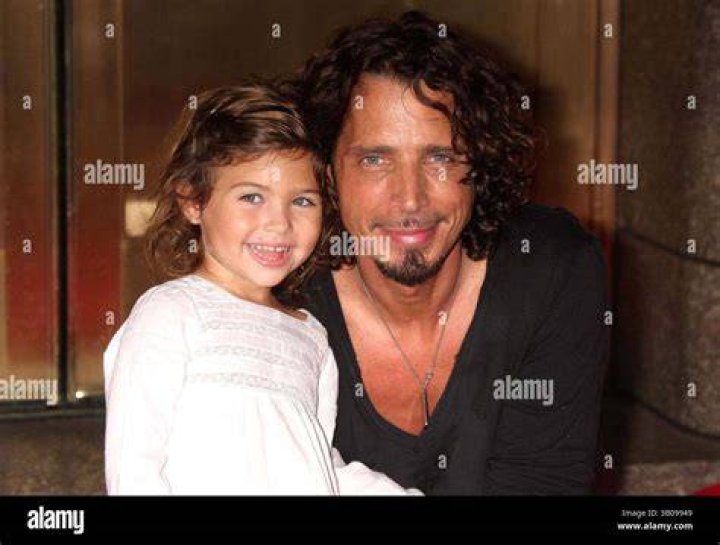 Chris Cornell & Daughter In 2008