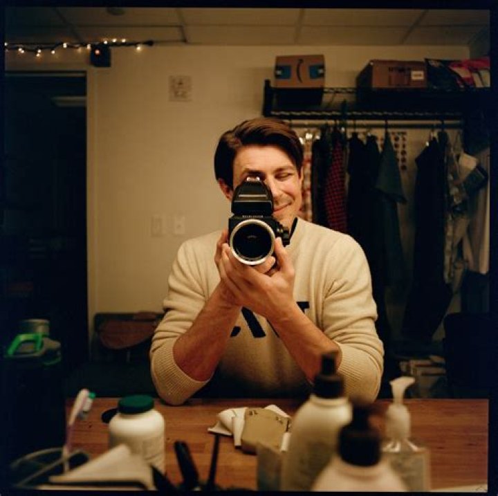 Chris Lowell takes portraits and discusses Netflix series