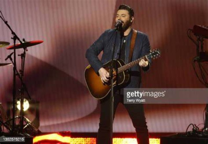 Chris Performs At The 55th Annual Country Music Association Awards