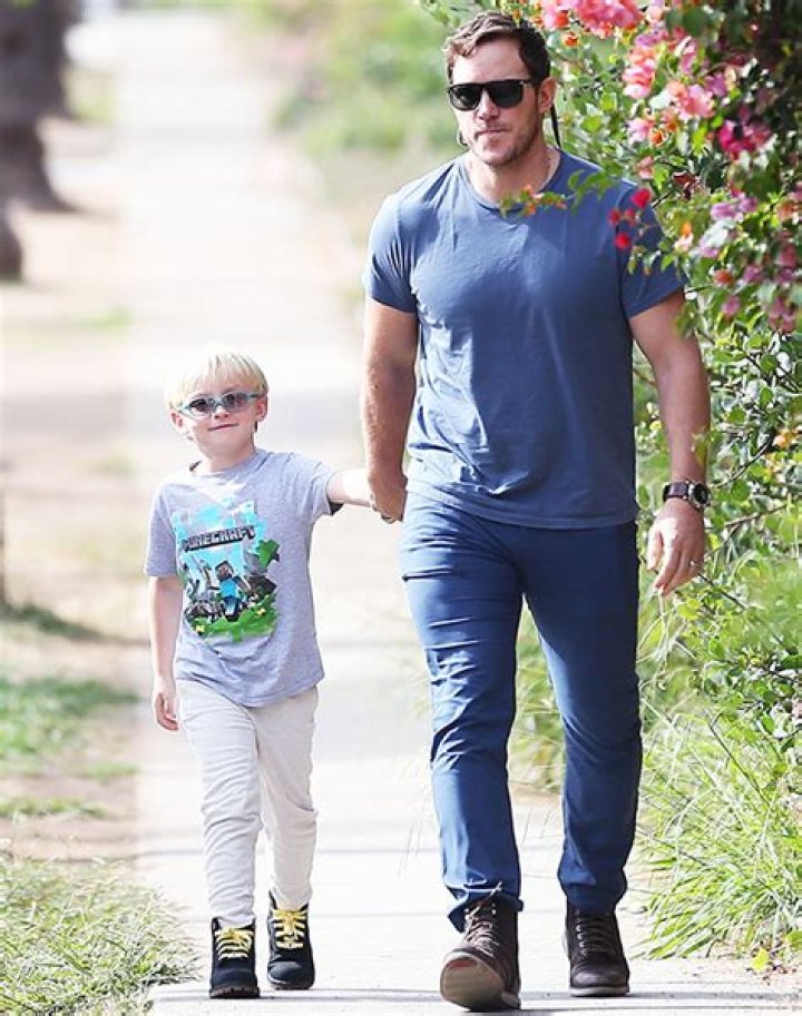 Chris Pratt & Jack Pratt In Santa Monica