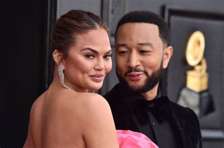 Chrissy Teigen and John Legend 74th Primetime Emmy Awards, Arrivals, Microsoft Theater, Los Angeles, USA - 12 Sep 2022