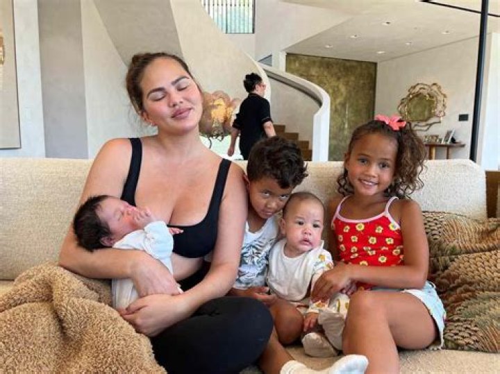 Chrissy Teigen & The Kids