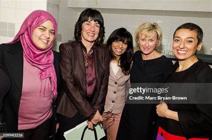 Christiane Amanpour With Zainab Salbi