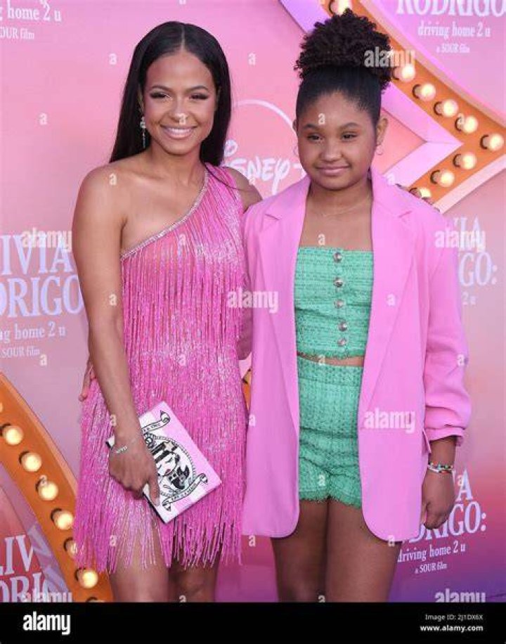 Christina Milian, daughter Violet Madison Nash and friend 'True And The Rainbow Kingdom' TV show premiere, Los Angeles, USA - 10 Aug 2017