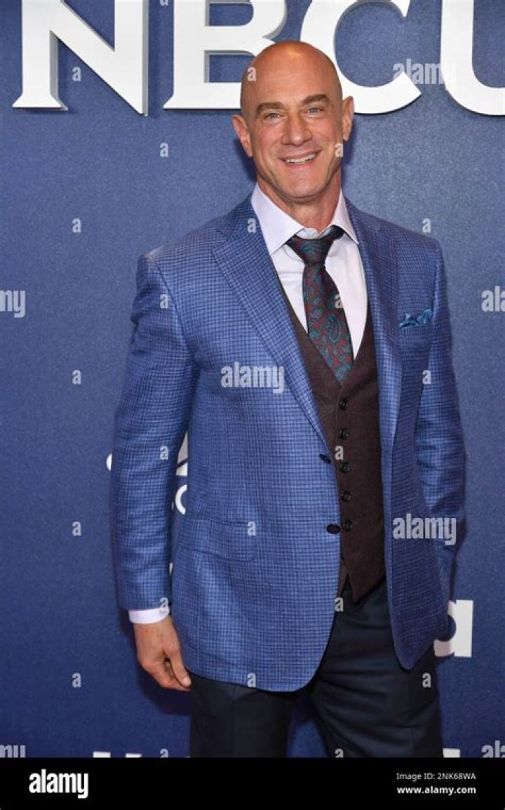 Christopher Meloni NBCUniversal Upfront Presentation, Arrivals, New York, USA - 14 May 2018