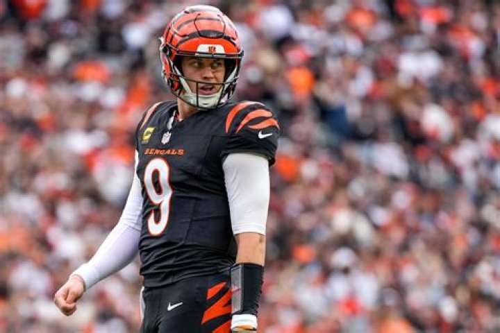 Cincinnati Bengals quarterback Joe Burrow celebrates with fans after the AFC championship NFL football game against the Kansas City Chiefs, in Kansas City, Mo. The Bengals won 27-24 in overtime Bengals Chiefs Football, Kansas City, United States - 30 Jan 2022