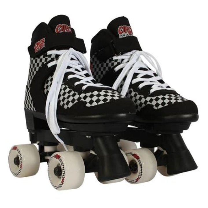 Circle Society Checkered Skates