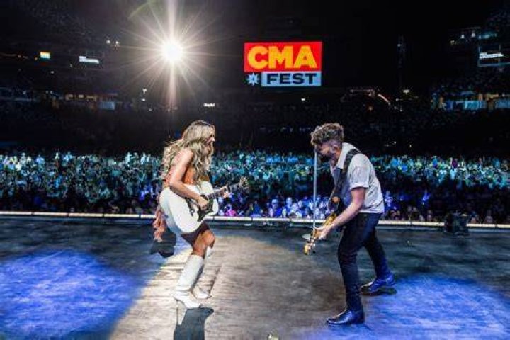 CMA FEST - &ldquo;CMA Fest,&rdquo; the music event of summer, led by Dierks Bentley and Elle King, celebrates its grand return, bringing the top music acts together on one stage for three full hours of can&rsquo;t-miss collaborations and unforgettable performances WEDNESDAY, AUG. 3, at 8/7c on ABC. (ABC/Connie Chornuk) CARRIE UNDERWOOD