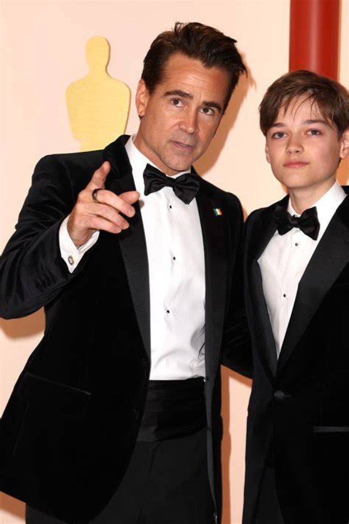 Colin Farrell and his son Henry Farrell 'Jimmy Kimmel Live' TV Show, Los Angeles, USA - 28 Mar 2019