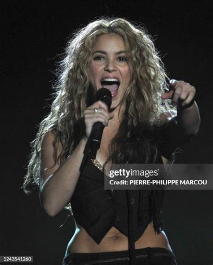 Colombian singer Shakira performs during halftime of the National Football League's Super Bowl LIV at Hard Rock Stadium in Miami Gardens, Florida, USA, 02 February 2020. Super Bowl LIV, Miami Gardens, USA - 02 Feb 2020