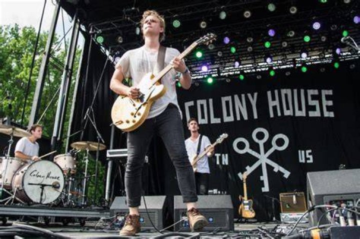 Colony House - Caleb Chapman Colony House in concert at Revolution, Fort Lauderdale, USA - 26 Sep 2018