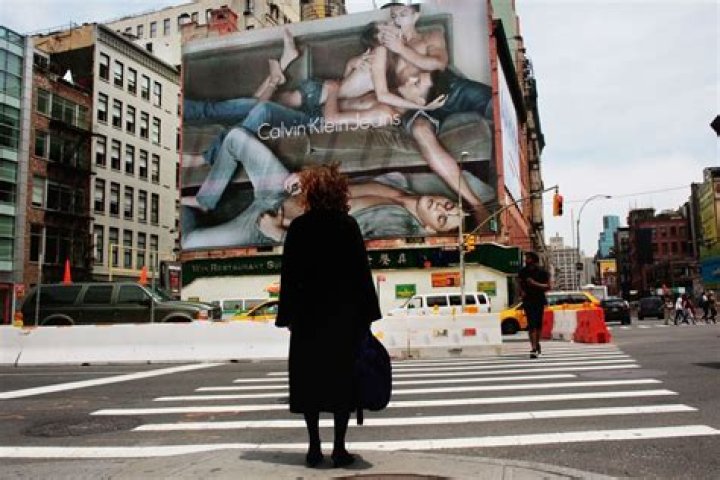 Controversial Calvin Klein billboard advertisment in Soho, New York, America &ndash; 09 Nov 2009