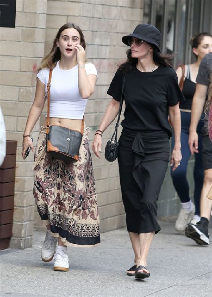 Courteney Cox & Daughter Coco Arquette Enjoy Lunch At Nobu