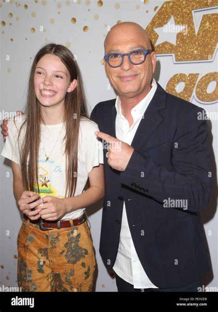 Courtney Hadwin and Howie Mandel 'America's Got Talent' season 13 kickoff, Arrivals, Los Angeles, USA - 14 Aug 2018 ?America?s Got Talent? Live Show Screening and Red Carpet
