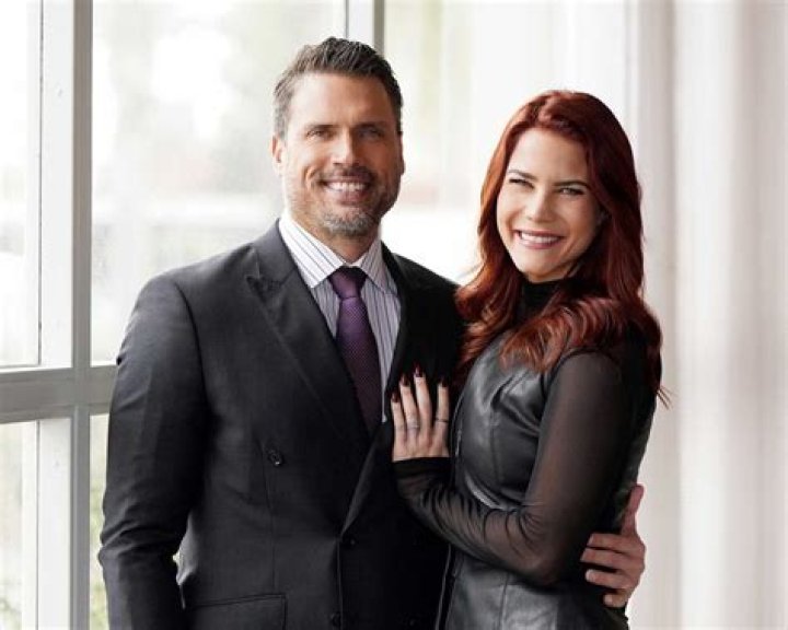 Courtney Hope & Joshua Morrow