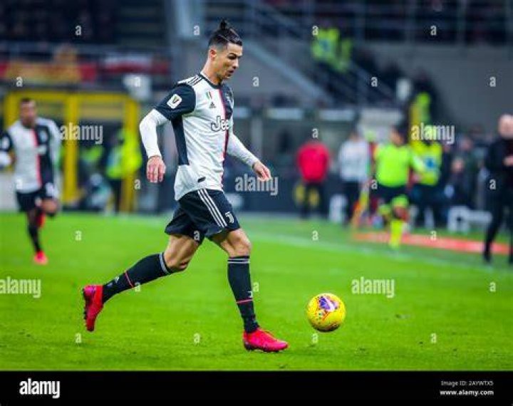 Cristiano Ronaldo of Juventus AC Milan v Juventus, Coppa Italia, Football, Milan, Italy - 13 Feb 2020