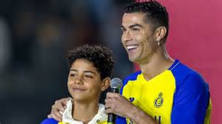 Cristiano Ronaldo & Son At The Best FIFA Football Awards