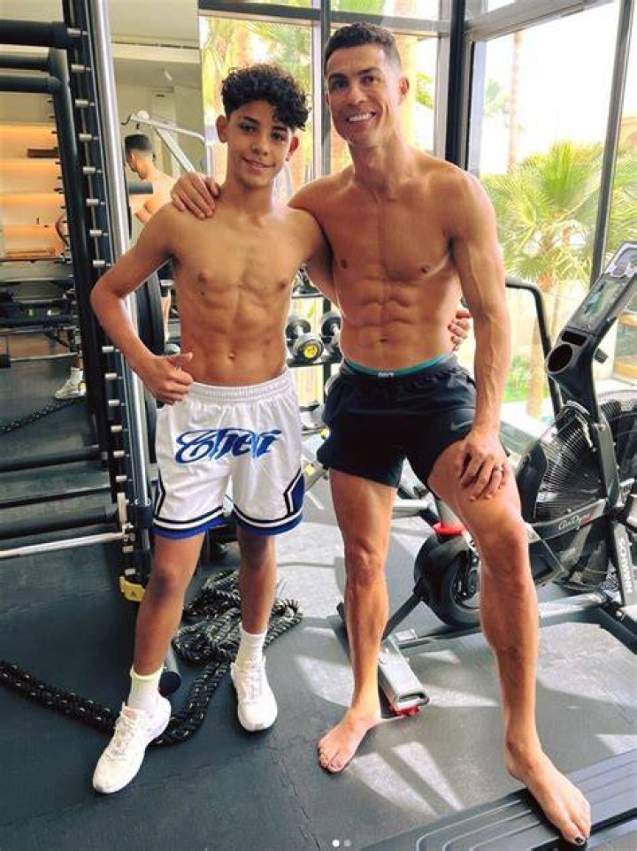 Cristiano Ronaldo & Son Cristiano Jr.