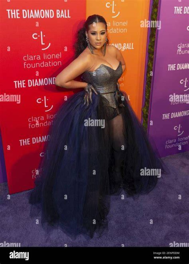 Cyn Santana attends the 5th annual Diamond Ball benefit gala at Cipriani Wall Street, in New York 2019 Diamond Ball Benefit Gala, New York, USA - 12 Sep 2019