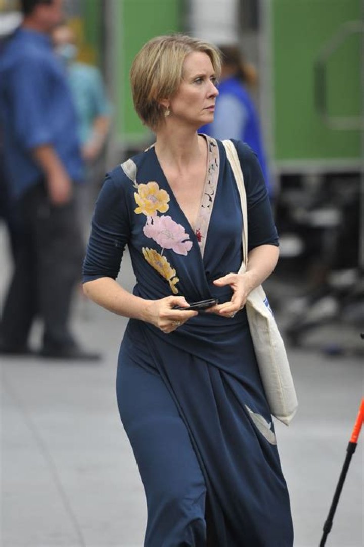 Cynthia Nixon On The Set Of &lsquo;And Just Like That&hellip;&rsquo;