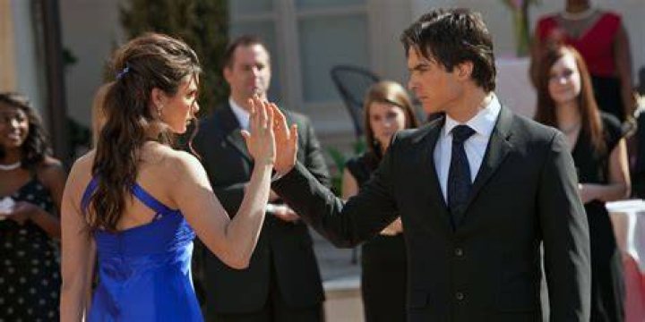 Damon Elena Dance Vampire Diaries