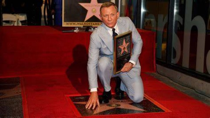Daniel Craig Gets A Star On The Hollywood Walk Of Fame