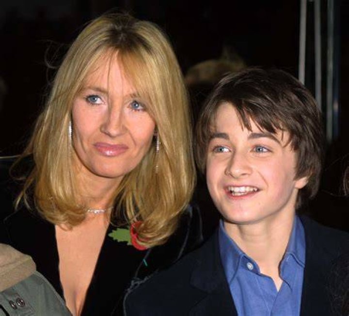 Daniel Radcliffe and J.K. Rowling