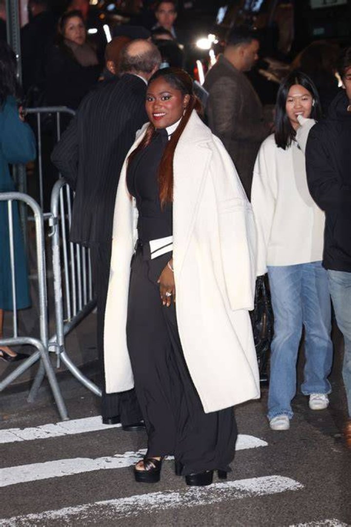 Danielle Brooks arrives at the 75th annual Tony Awards, at Radio City Music Hall in New York 75th Annual Tony Awards - Arrivals, New York, United States - 12 Jun 2022