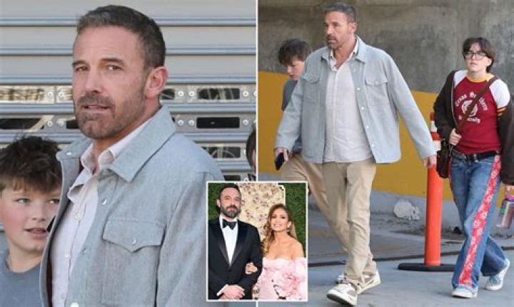 Dapper Dad Ben Affleck spends time with his son Samuel