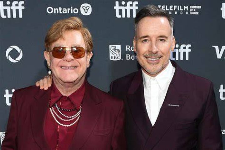 David Furnish & Elton John