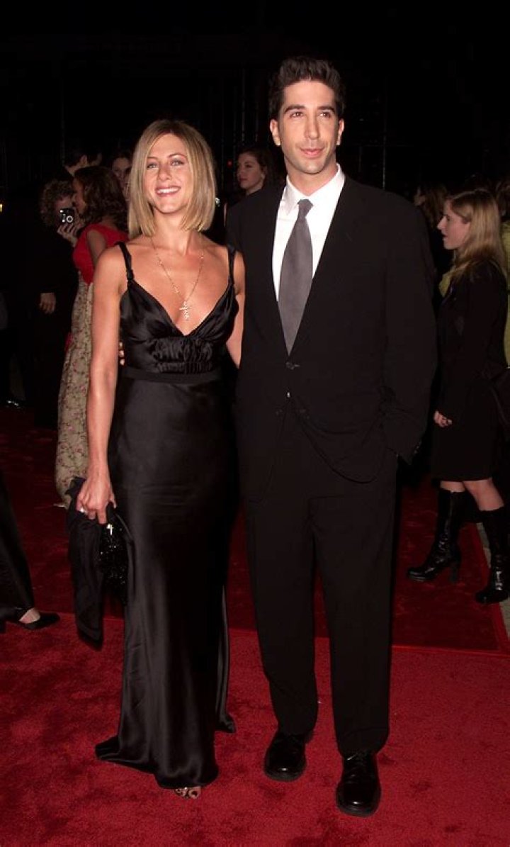 David Schwimmer and Jennifer Aniston