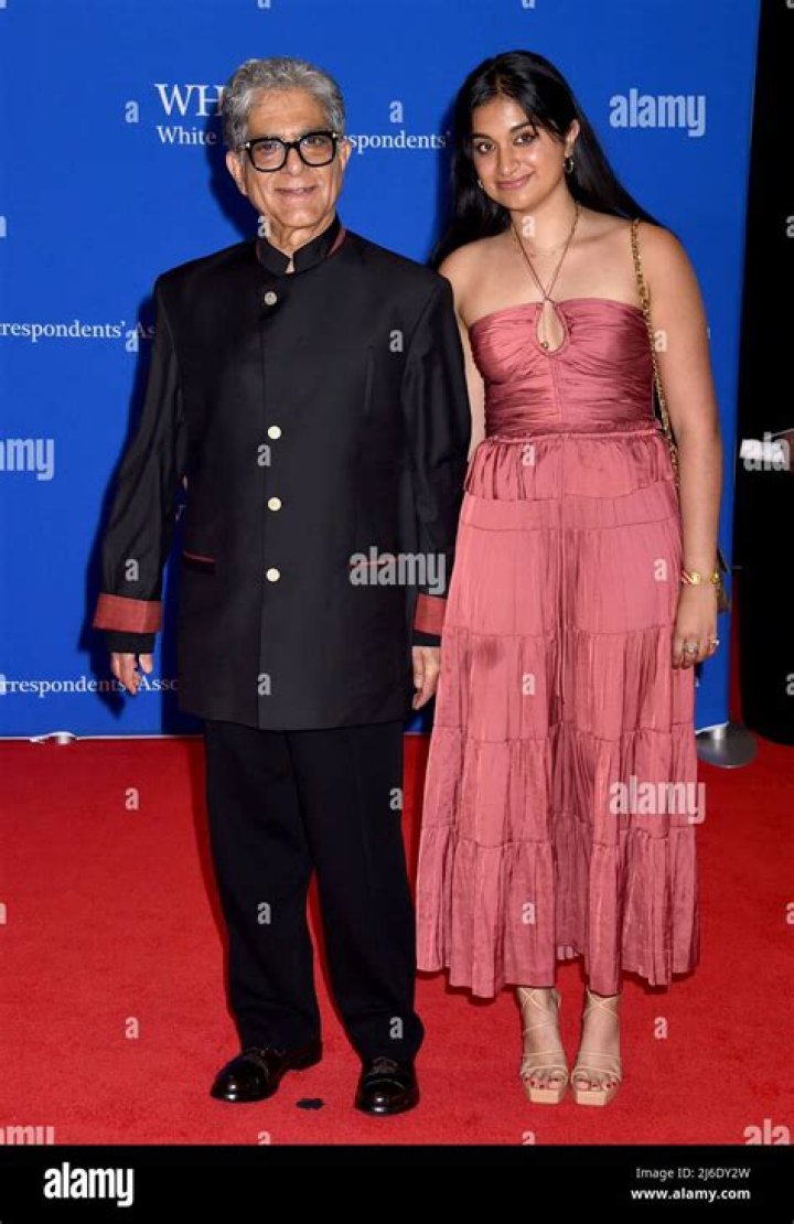 Deepak Chopra Arrives At White House Correspondents&rsquo; Dinner