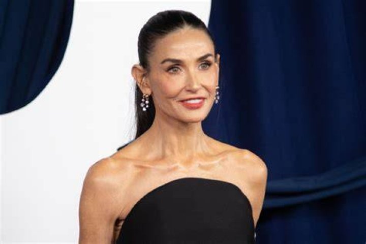 Demi Moore arrives at Glamour Reel Moments