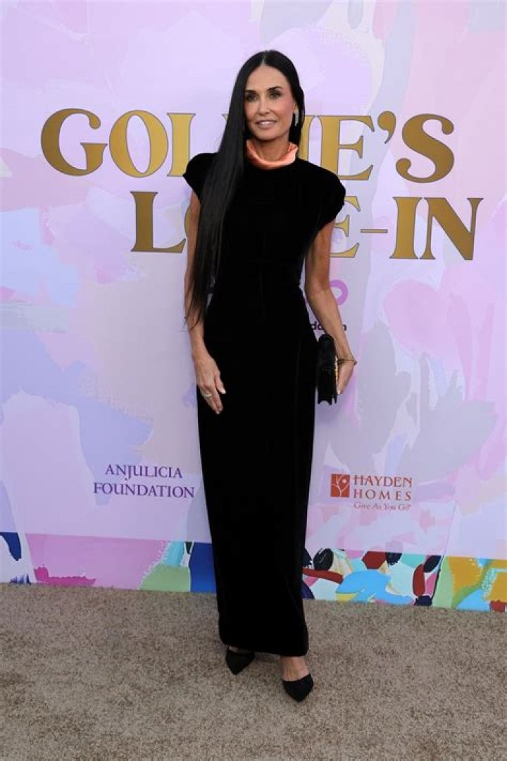 Demi Moore arrives at Goldie&rsquo;s Love In For Kids