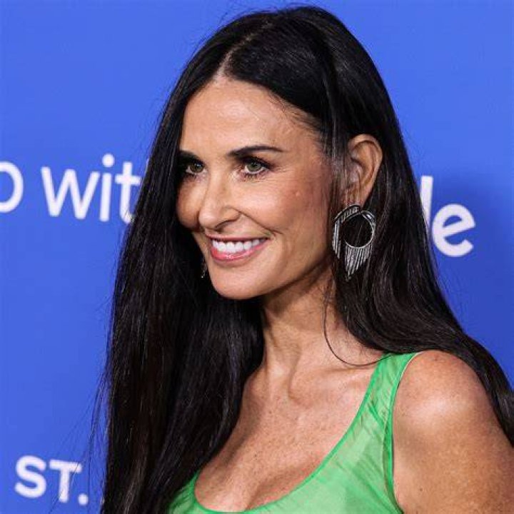 Demi Moore at LA Times Studio at Sundance Film Festival presented by Chase Sapphire, in Park City, Utah LA Times Studio at Chase Sapphire on Main, Park City, USA - 28 Jan 2019