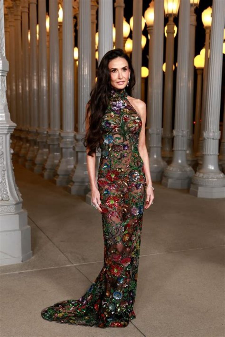 Demi Moore at the LACMA Art + Film Gala