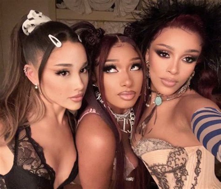 Doja Cat, Ariana Grande, Megan Thee Stallion