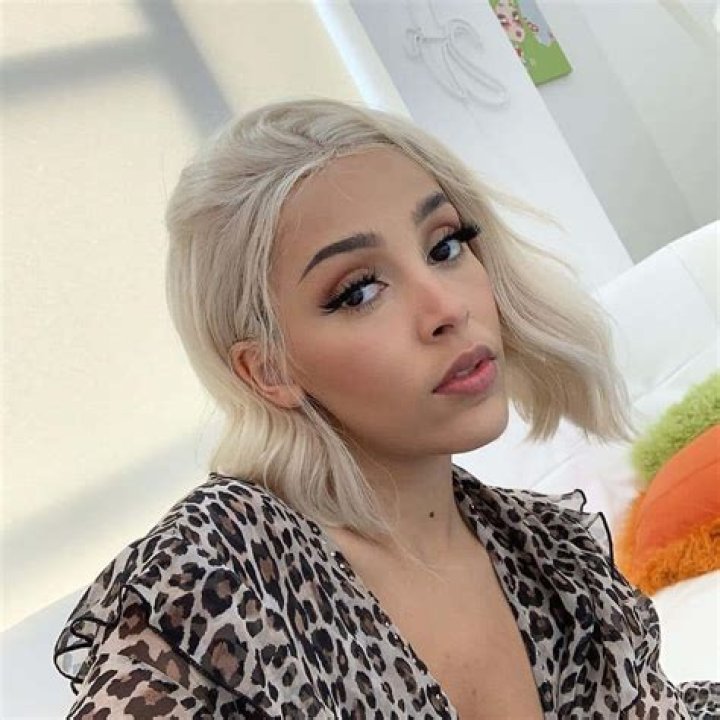Doja Cat smiles