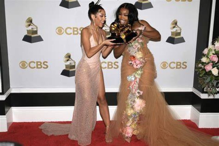 Doja Cat With Her Grammy