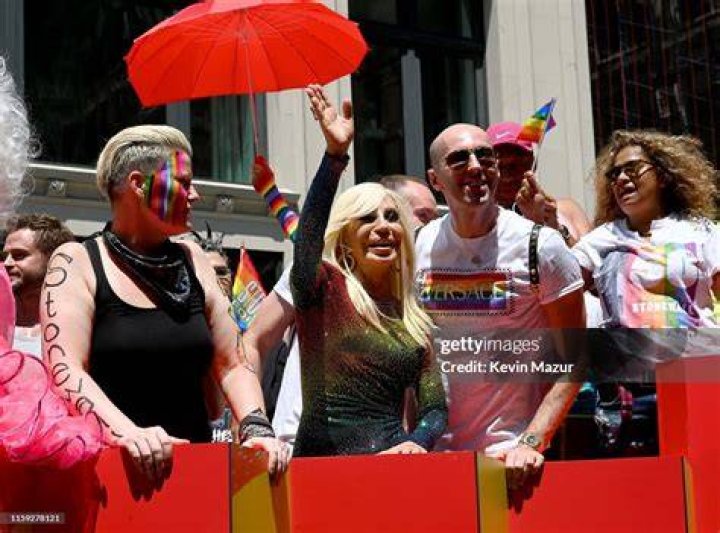 Donatella Versace At NYC Pride