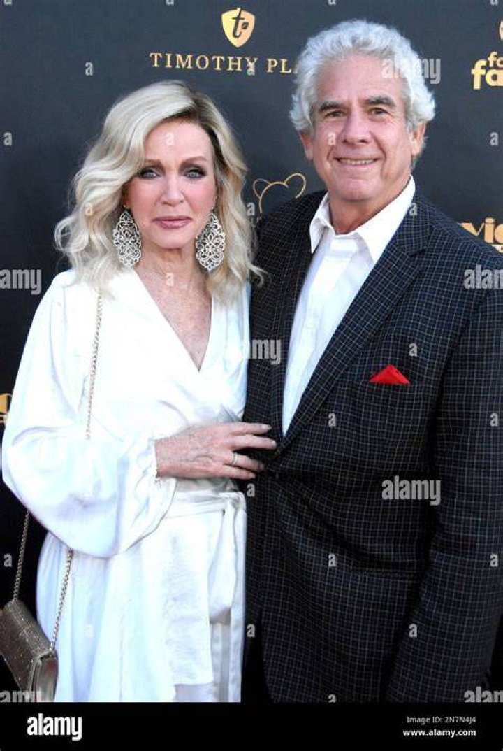 Donna Mills and Larry Gilman in 2021
