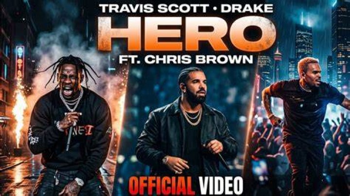 Drake, Travis Scott, Chris Brown