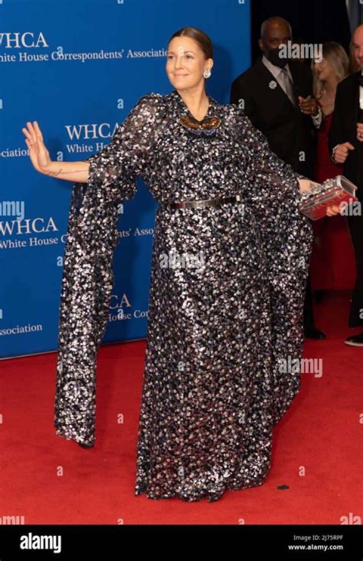 Drew Barrymore White House Correspondent's Dinner, Washington, D.C, USA - 30 Apr 2022